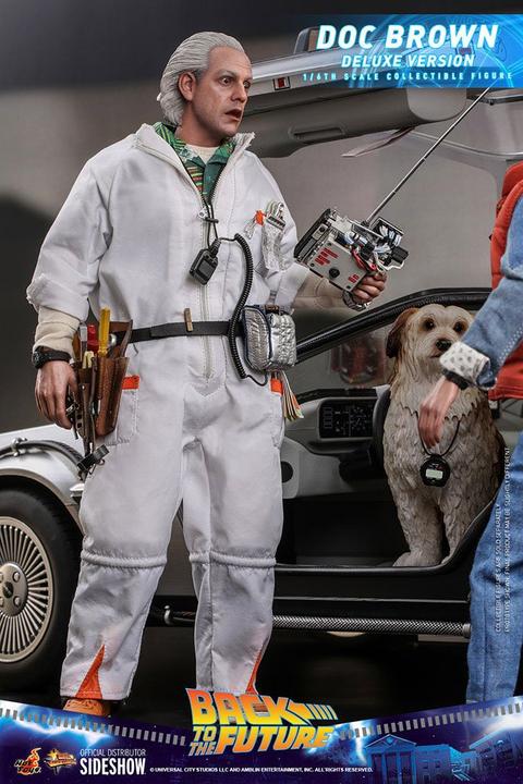 Produktbild Hot Toys Zurück in die Zukunft “Doc Brown – Deluxe Version” 1/6 Actionfigur