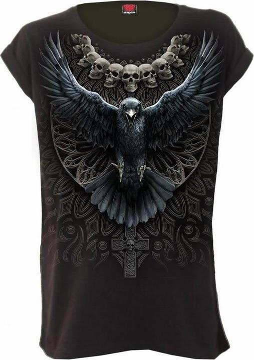 Immagine prodotto Spiral Maglietta Cranio di Corvo Donna (XL)
