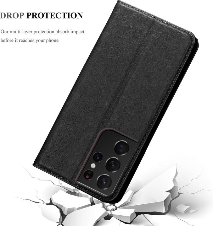 Immagine prodotto Cadorabo Copertina magnetica invisibile del libro (Samsung Galaxy S21 Ultra)