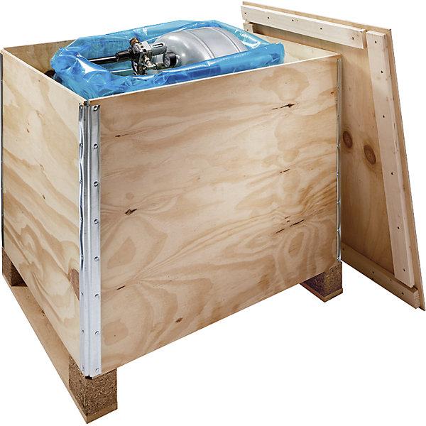 Actual product image kaiserkraft Wooden Folding Box Premium (1 x)