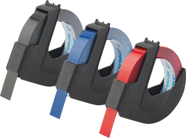 Produktbild Dymo Prägeband 520102 (0.90 cm, Rot)