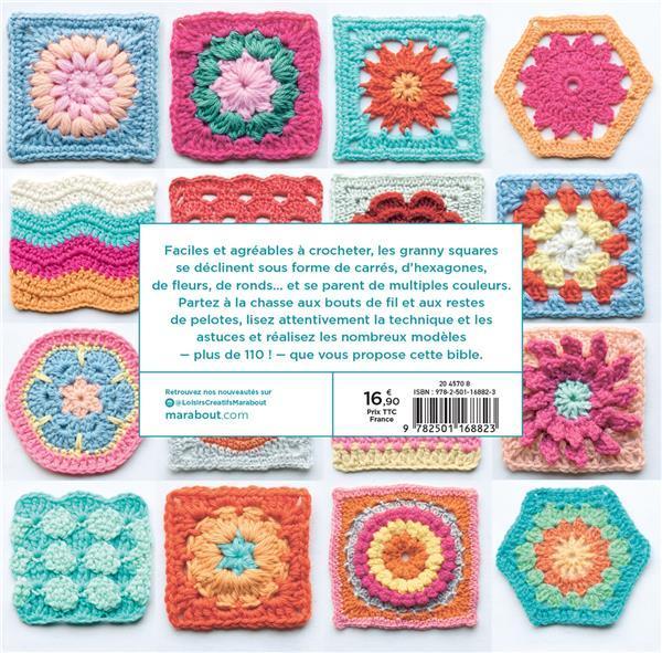 Produktbild La bible des granny squares : + de 110 motifs et formes au crochet (Aono-Billson Hiroko, Französisch)