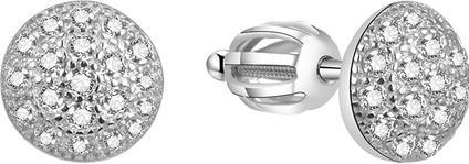 Actual product image Beneto Silver shimmering earrings AGUP1462S (L)