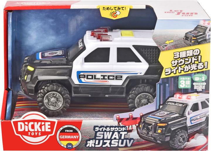 Actual product image Dickie Swat police jeep