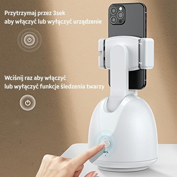 Image du produit Usams Support de suivi de visage intelligent - Blanc