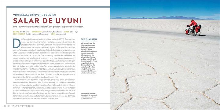 Immagine prodotto National Geographic Die 100 ultimativen Radtouren der Welt (Tedesco, Kate Courtney, Roff Smith, 2024)