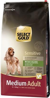Actual product image Select Gold Sensitive Medium Duck / Potato (Adult, 12000 g)