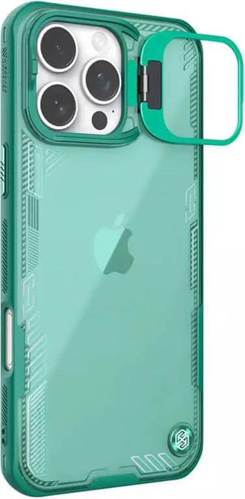 Image du produit Nillkin - Iceblade Prop (with Camera Cutout) - iPhone 16 Pro Max - Green (Apple iPhone 16 Pro Max)