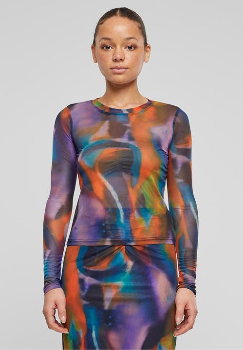 Immagine prodotto Urban Classics Maglia a maniche lunghe AOP da donna - 138403 (5XL)