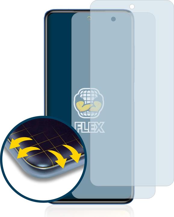 Produktbild BROTECT Full-Cover Displayschutz (2 Stück, Xiaomi Poco X3 NFC)