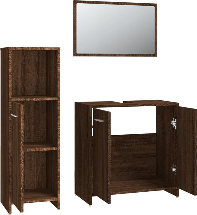 Produktbild VidaXL 3-tlg. Badmöbel-Set