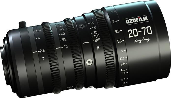 Image du produit Dzofilm Linglung 20-70 T2.9 MFT métrique (Monture C, Micro Four Thirds)