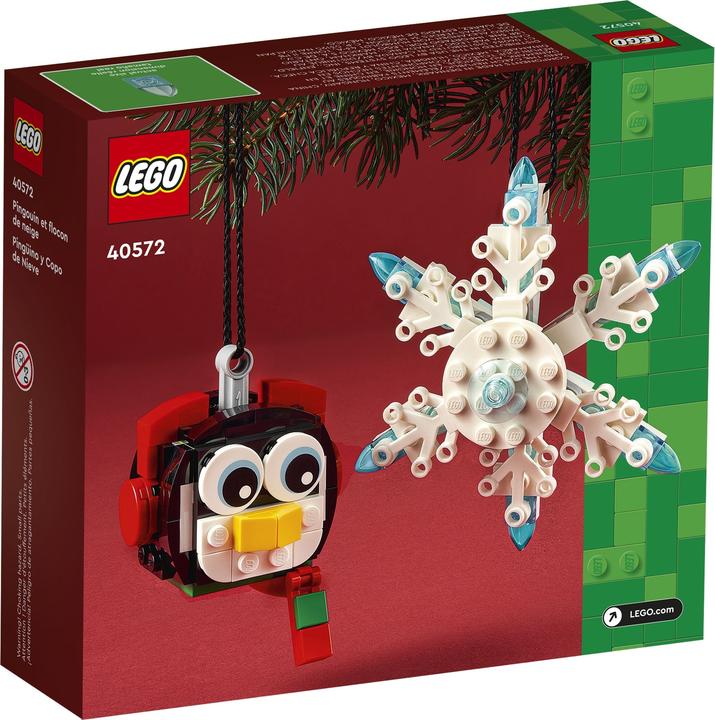 Produktbild LEGO Pinguin mit Schneeflocke (40572, LEGO DC)
