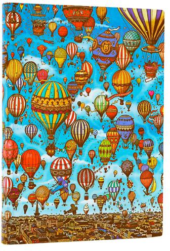 Immagine prodotto Paperblanks Notizbuch Flex Midi Festival der Ballons (Righe, Copertina morbida)