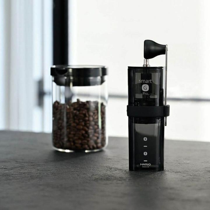 Produktbild Hario Smart G PRO Kaffeemühle Transparent – ​​Kaffeemühle