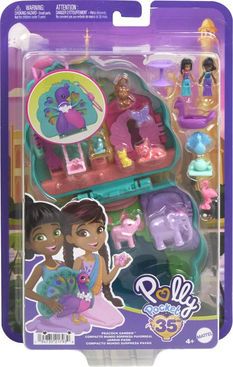 Produktbild Polly Pocket Peacock Garden-Schatulle