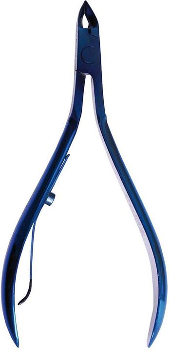 Produktbild Caso 10cm Titanium Blue Cuticle Short Pliers