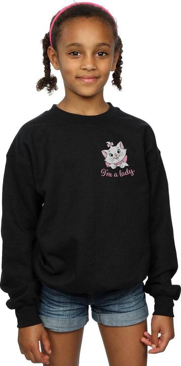 Produktbild Disney Aristocats Marie I'm A Lady Breast Print Sweatshirt Mädchen (152, 158)