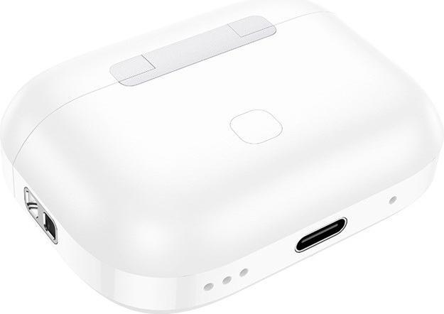 Image du produit Hoco - Wireless Earbuds (EW56 Plus) - Active Noise Cancelling, Bluetooth 5.3 - White (ANC, 4 h, Sans fil)