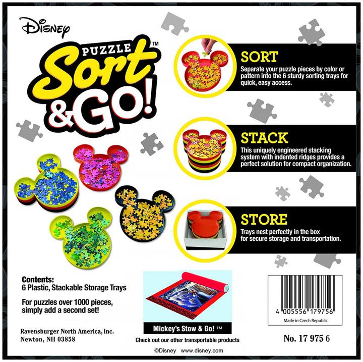 Actual product image Ravensburger Mickey"s Sort & Go! (1000 pieces)