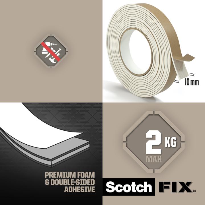 Produktbild Scotch Fix Montageband (10 mm)