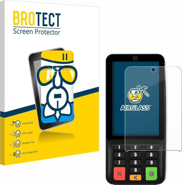 Produktbild BROTECT Schutzglas Schutzfolie Glas Folie Displayschutz klar (1 Stück, Oppo A35)