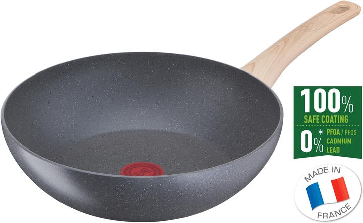 Produktbild Tefal Natural Force G2661902 Pfanne Wok-/Bratpfanne Rund (28 cm, Wok Pfanne, Aluminium)