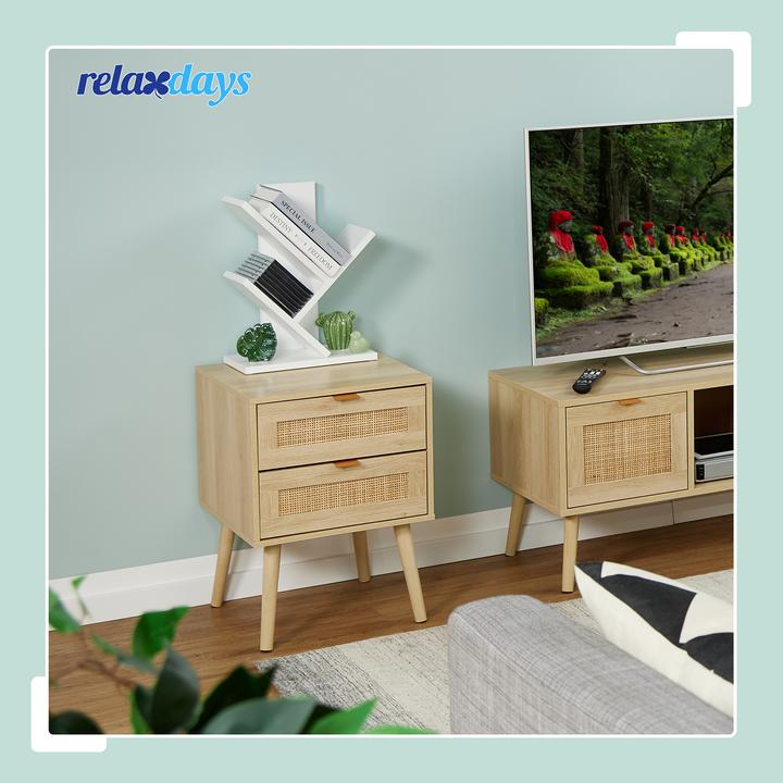 Image du produit Relaxdays Étagère à livres (30 x 16 x 40 cm)