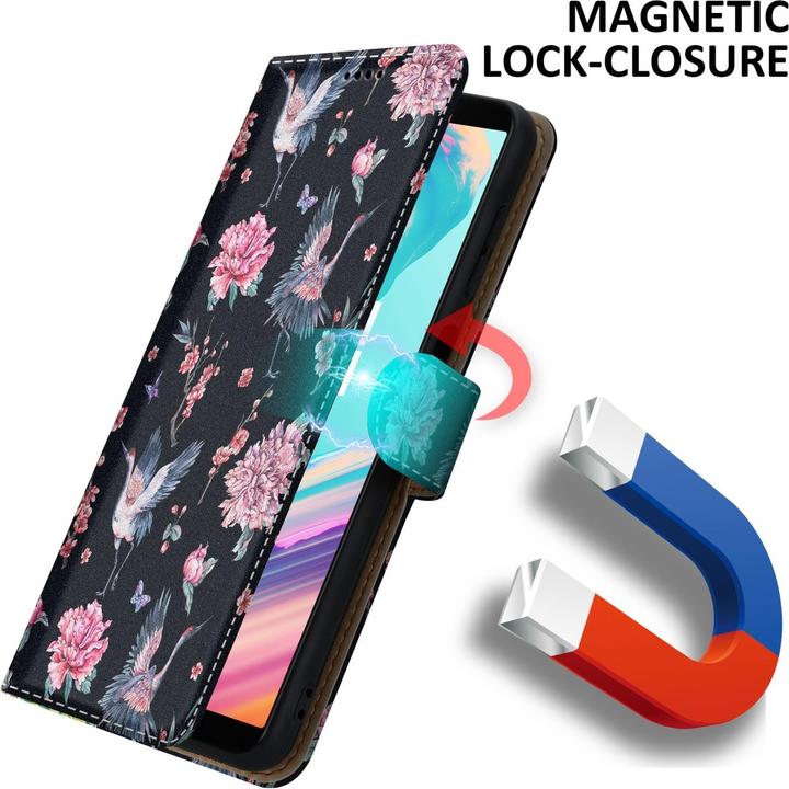 Produktbild Cadorabo Book Hülle mit Print für OnePlus 5T (OnePlus 5T)