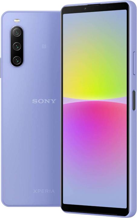 Actual product image Sony Xperia 10 IV (128 GB, Lavender, 6", SIM + eSIM, 12 Mpx, 5G)