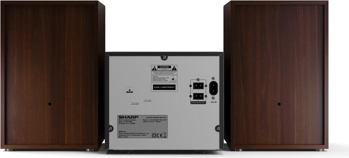 Produktbild Sharp XL-B512(BR) Home-Stereoanlage Heim-Audio-Mikrosystem (Bluetooth, CD Player, 2x 22 W)