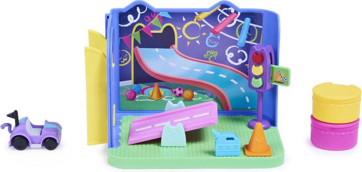 Actual product image Spin Master Gabby's Dollhouse Carlita Purr-ific Play Room