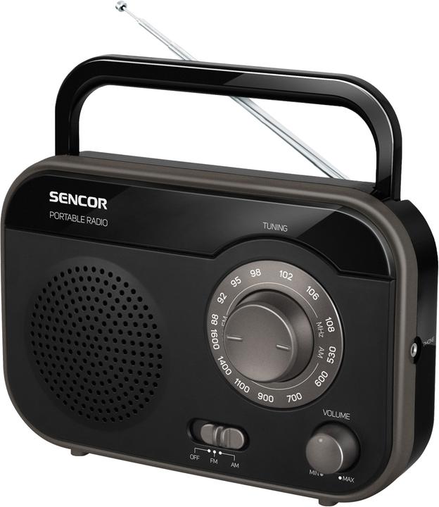 Actual product image Sencor SRD 210 B Radio Portable Analog (FM, AM)