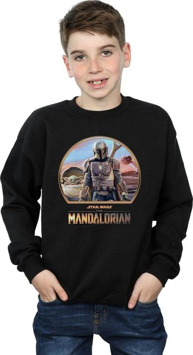 Immagine prodotto Star Wars The Mandalorian Mando And The Child Felpa Ragazzi (104)