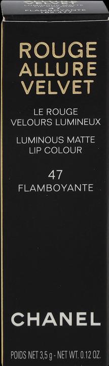 Image du produit Chanel Rouge Allure Velv Lumin Matte Lip No 47 (47)