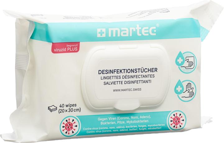 Produktbild Martec Desinfektionstücher