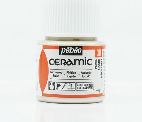 Immagine prodotto Pebeo Colore per ceramica (Madreperla, 45 ml)