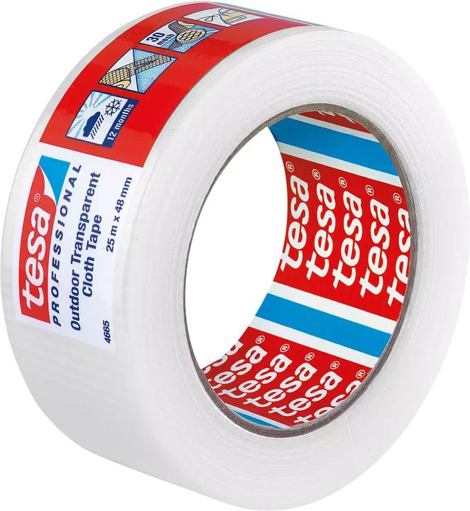 Actual product image tesa 04665-00000-00 Adhesive tape Suitable for indoor use Suitable for outdoor use (48 mm)