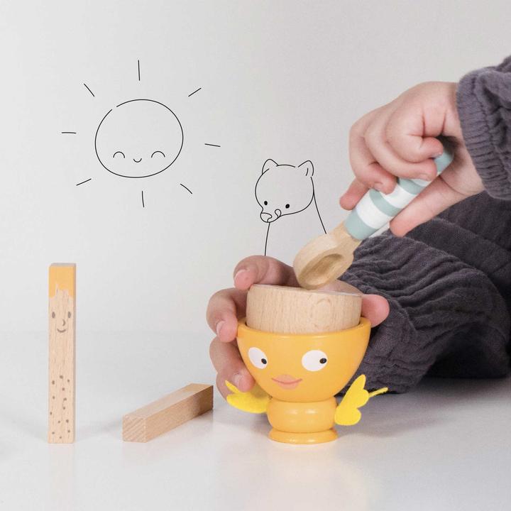 Actual product image Le Toy Van Egg cup set
