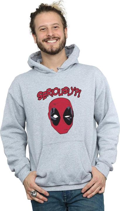 Actual product image Mens Deadpool Seriously Hoodie (3XL)