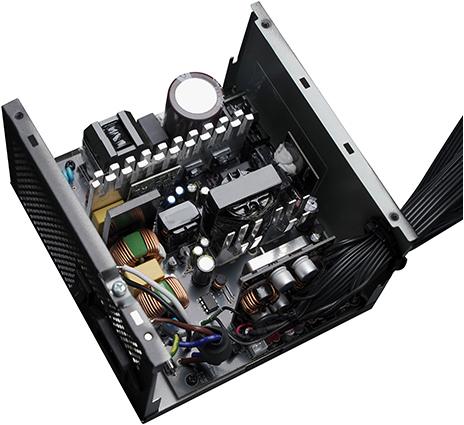 Actual product image Deepcool PM850D Power Supply 850 W 20+4 pin ATX ATX Black (850 W)
