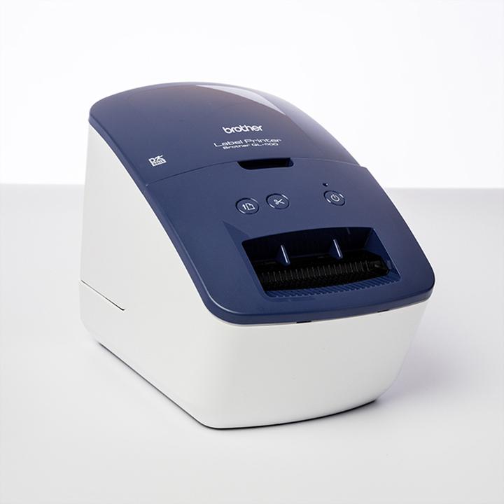 Actual product image Brother QL-600B (300 dpi)