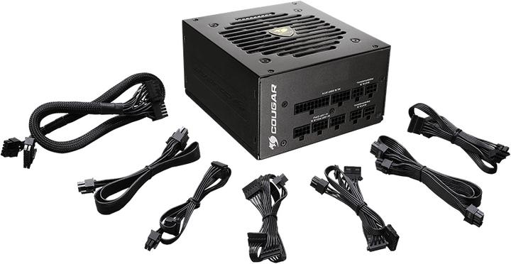 Actual product image Cougar Gaming GEX750 Power Supply 750 W 20+4 pin ATX ATX Black (750 W)