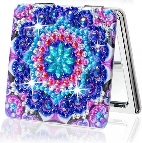 Produktbild Mona Lisa Touch Diamond Painting Set Taschenspiegel