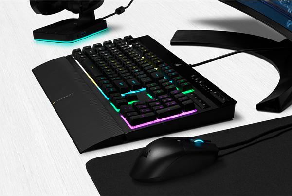 Image du produit Corsair K55 RGB Pro (US, Filaire)