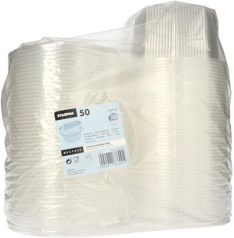 Actual product image Papstar Disposable food containers (50 x)