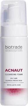 Actual product image Biotrade Cleansing Foam For Oily And Problematic Skin Acnaut - 150 Ml (Foam, 150 ml)