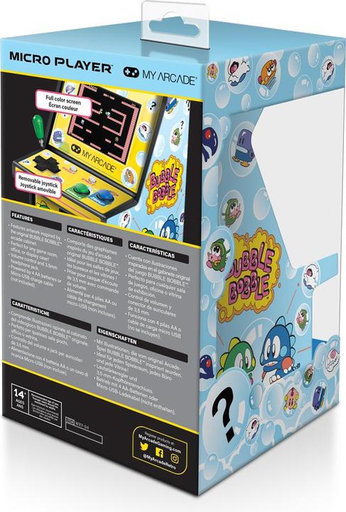 Produktbild MyArcade Bubble Bobble Micro Player