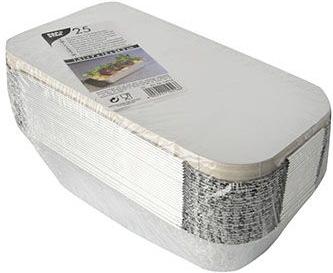 Immagine prodotto Papstar 14516 Contenitore per alimenti monouso in alluminio (25 x)