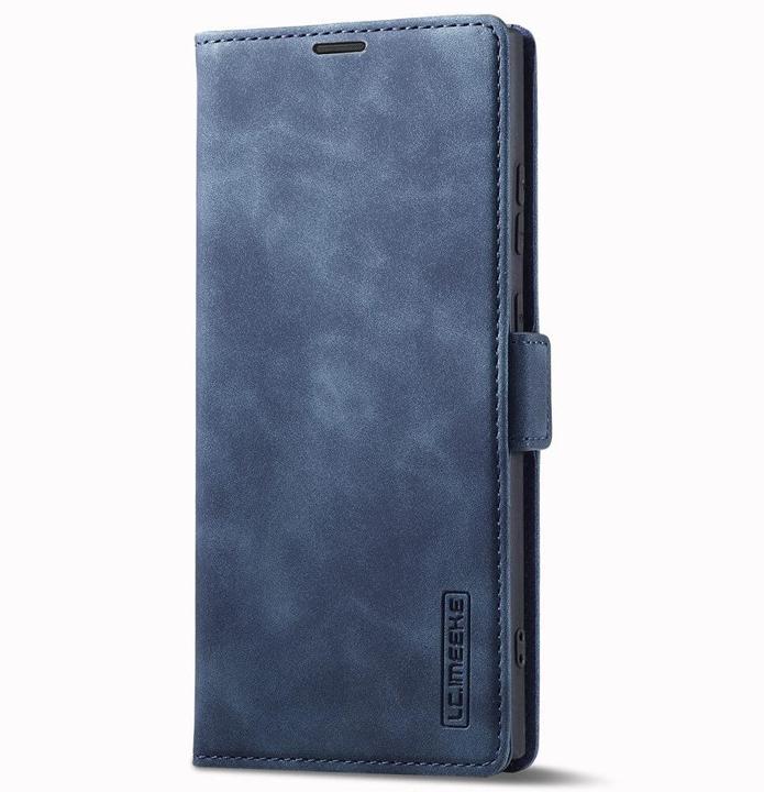 Image du produit Cover-Discount Galaxy S23 Ultra - Stand Flip Case Housse bleue (Samsung Galaxy S23 Ultra)